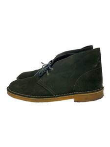 Clarks◆チャッカブーツ/27.5cm/KHK/スウェード/26109443