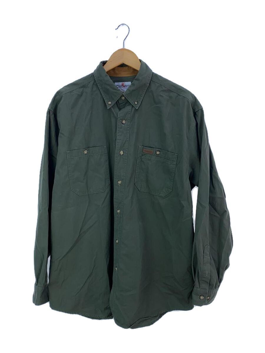 Carhartt◆ジャケット/L/コットン/GRN/無地/RN14806