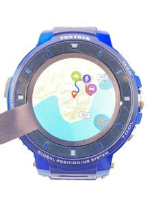 CASIO◆Smart Outdoor Watch PRO TREK Smart WSD-F30-BU [ブルー]/-/ラバー