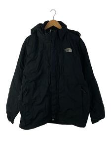 THE NORTH FACE◆hyvent/マウンテンパーカ/XL/ポリエステル/BLK