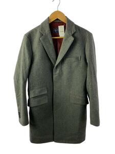 The DUFFER of St.GEORGE◆チェスターコート/M/ウール/GRY