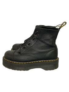 Dr.Martens◆ブーツ/UK8/ブラック/レザー/ドクターマーチン