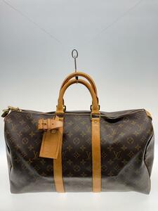 LOUIS VUITTON◆キーポル50_モノグラム・キャンバス_BRW/PVC/BRW