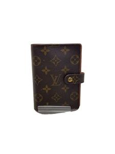 LOUIS VUITTON◆アジェンダPM_モノグラム_BRW/PVC/BRW/総柄/レディース