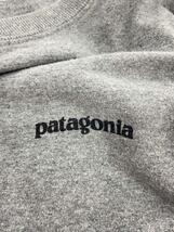 patagonia◆長袖Tシャツ/L/コットン/GRY/無地/38933FA16//_画像3