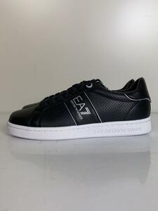 EMPORIO ARMANI◆ローカットスニーカー/25.5cm/BLK/X8X102