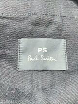 PS Paul Smith◆COTTON STRETCH COVERALL/カバーオール/M/コットン/BLK_画像3