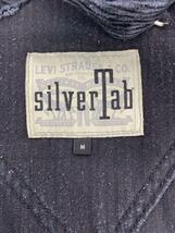 Levi’s◆オーバーオール/M/コーデュロイ/ブラック/無地/silverTab/コーデュロイオーバーオール_画像4