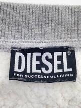 DIESEL◆スウェット/セットアップ/M/コットン/GRY/無地_画像3