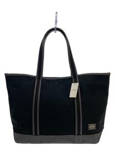 PORTER GIRL◆BOYFRIEND TOTE L/トートバッグ/キャンバス/ブラック/739-08513