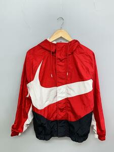 NIKE◆AS M NSW SWOOSH WVN LND JKT/S/ナイロン/RED/DD5968-657