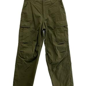 WTAPS◆22SS/JUNGLE STOCK TROUSERS/カーゴパンツ/1/コットン/KHK/221WVDT-PTM02//の画像1