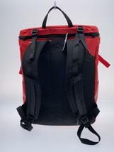 THE NORTH FACE◆リュック/PVC/RED/NM82000_画像3