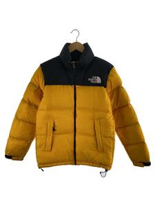 THE NORTH FACE◆NUPTSE JACKET_ヌプシジャケット/M/ナイロン/イエロー/ND91841