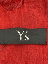 Y’s◆スカーフ/シルク/RED/総柄/メンズ/YX-T78-167_画像2