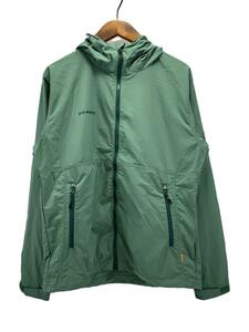 MAMMUT◆マムート/1012-00391/Hiking WB Hooded Jacket/ナイロンジャケット/M/グリーン