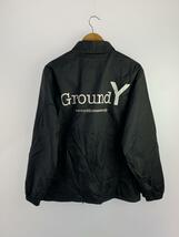 Ground Y◆ナイロンコーチジャケット/3/ナイロン/BLK/GZ-J55-650_画像2