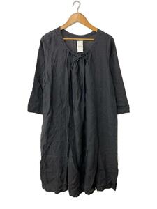 nest Robe◆長袖ワンピース/-/リネン/GRY/01174-1144-1