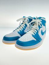 NIKE◆AIR JORDAN 1 MID_エア ジョーダン 1 ミッド/29cm/ブルー/ホワイト/DQ8426-400_画像2