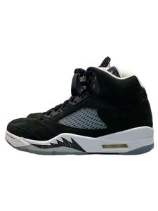 NIKE◆AIR JORDAN 5 RETRO_エアジョーダン 5 レトロ/27cm/BLK