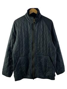 Barbour◆ジャケット/L/ポリエステル/NVY/POLARQUILT SHORT JACKET