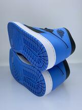 NIKE◆AIR JORDAN 1 MID_エア ジョーダン 1 ミッド/27.5cm/BLU_画像4