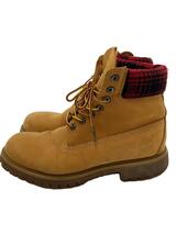 Timberland◆レースアップブーツ/UK7/CML/レザー/33561 8140_画像1