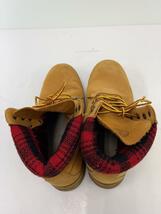 Timberland◆レースアップブーツ/UK7/CML/レザー/33561 8140_画像3