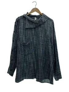 EdwinaHorl◆HBB BASTARD SHIRT/M/コットン/グレー/チェック/EH42HBB-05-12