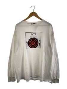 BoTT◆Tシャツ/XL/コットン/ホワイト/213BOTT12