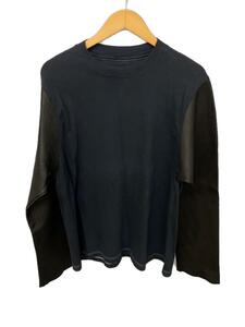 Maison Martin Margiela◆長袖Tシャツ/-/コットン/BLK/333-39443