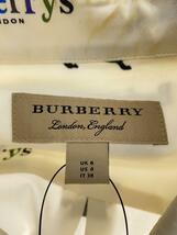 BURBERRY LONDON◆半袖シャツ/38/コットン/WHT/チェック/BURBERRY LONDON/バーバリーロンドン_画像3