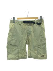 THE NORTH FACE◆CLASS V CARGO SHORT_クラスファイブカーゴショーツ/M/ナイロン/ベージュ/無地//