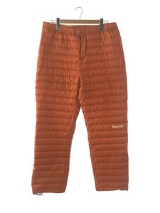 Supreme◆21AW/micro down pant/ボトム/L/ポリエステル/オレンジ//