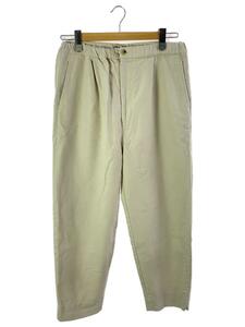 H BEAUTY&YOUTH◆MOLESKIN EASY PANTS/ボトム/L/コットン/IVO/1214-217-8270//