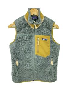 patagonia◆18AW/CLASSIC RETRO-X VEST/フリースベスト/S/ポリエステル/GRY/23083FA18