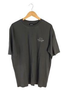 GOAL STUDIO/ESSENTIAL BIG LOGO TEE/L/コットン/GRY/G3MTS102//