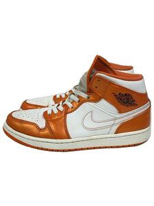 NIKE◆AIR JORDAN 1 MID SE_エアジョーダン 1 ミッド シーズナルエディション/27.5cm/OR