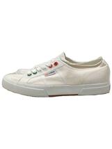 SUPERGA◆ローカットスニーカー/UK9.5/WHT/キャンバス//_画像1