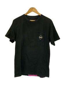 F.C.R.B.(F.C.Real Bristol)◆Tシャツ/L/コットン/黒/プリント/FCRB-167046/エフシー/BIG LOGO POCKET TEE//