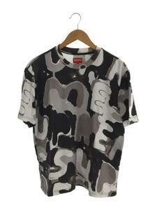 Supreme◆20SS Painted Logo/Tシャツ/S/コットン/GRY//