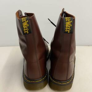 Dr.Martens◆10ホール/スチールトゥ/レースアップブーツ/US9/1919/BRD/レザーの画像6