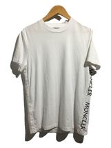 MONCLER◆MAGLIA T-SHIRT/サイドロゴ刺繍Tシャツ/L/コットン/WHT/F10918C72010//_画像1