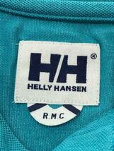 HELLY HANSEN◆R.M.Cスビンカノコビッグポロシャツ/M/コットン/グリーン/HD32207/タグ付//_画像3