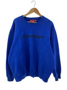 Supreme◆20AW Futura Logo Crewneck Sweatshirt/スウェット/XL/コットン/BLU//