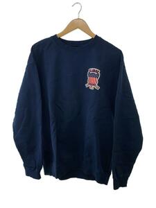 X-LARGE◆スウェット/L/コットン/NVY/101234012027/CREWNECK SWEAT/23AW