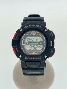 CASIO◆クォーツ腕時計・G-SHOCK/デジタル/BLK