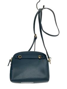 FURLA◆ショルダーバッグ/レザー/GRY/978087