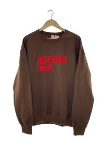 WACKO MARIA◆スウェット/L/コットン/ブラウン/RD-WM-SS03/RESERVOIR DOGS/SWEAT SHIRT