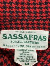 SASSAFRAS◆長袖シャツ/M/コットン/RED/総柄//_画像3